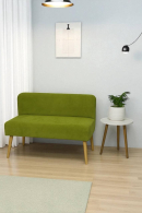 Кушетка диван, Диван кушетка Эли, велюр