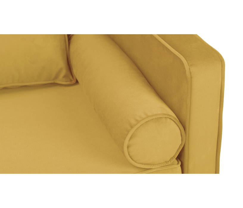 Дизайнерские диваны для гостиной, Диван - кушетка Блюз, велюр