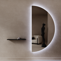 Зеркала в спальню, Зеркало арка большое с подсветкой RONTUS NF LED XL