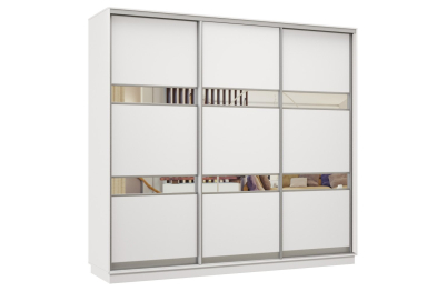 Шкаф-купе Премьер 34 (15;15;15) трёхдверный