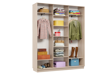 Шкаф-купе Премьер Лайт 27 (01;01;01) трехдверный