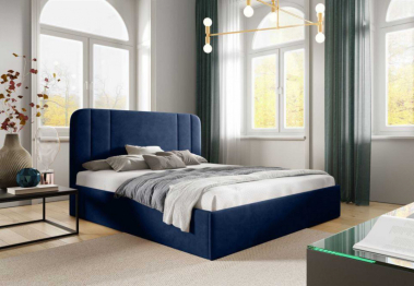 Кровать Терра в базовых тканях, без основания и без подъемного механизма, 160х200