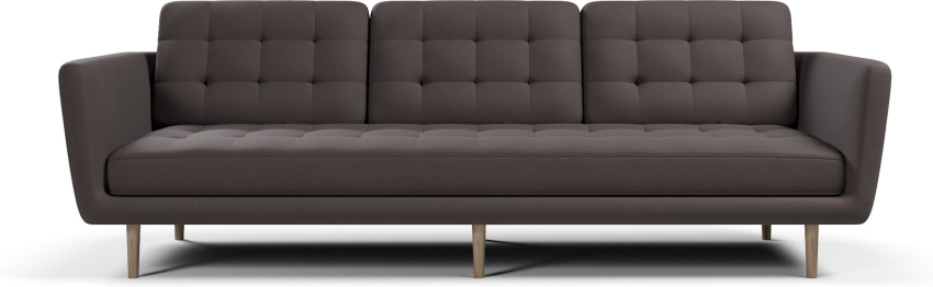 Диван прямой нераскладной Неаполь 1, велюр