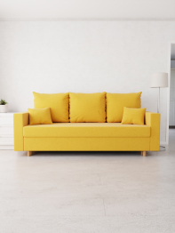 Прямой диван Адам, НПБ,еврокнижка,велюр