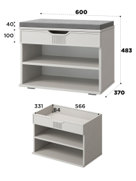 Тумба Эмилия ЭЛ-44