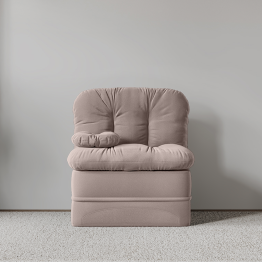 Бескаркасное кресло-кровать Клиффорд 900*950мм  велюр