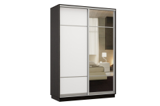 Шкафы-купе, Шкаф-купе Премьер Лайт 01 Мини (08;11) двухдверный