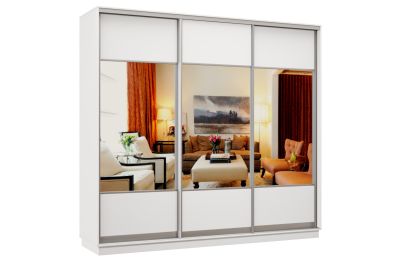 Шкаф-купе Премьер Лайт 59 (05;05;05) трехдверный