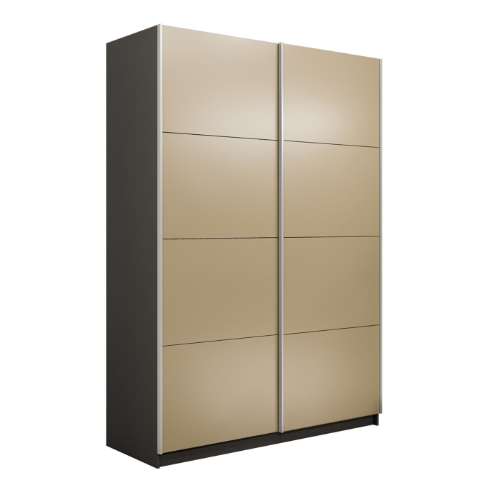 Шкафы-купе 2-х дверные, Шкаф-купе Прайм 2-х дверный Стекла фисташка/Доводчики 120х57х230