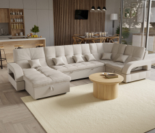 Диваны угловые в гостиную, Модульный диван Майами-4,венеция,велюр
