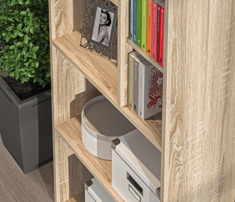 Стеллажи, Стеллаж Терра СБ-3216 Дуб Сонома