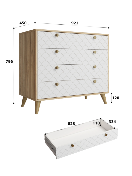 Комоды, Комод Велламо ВО-12