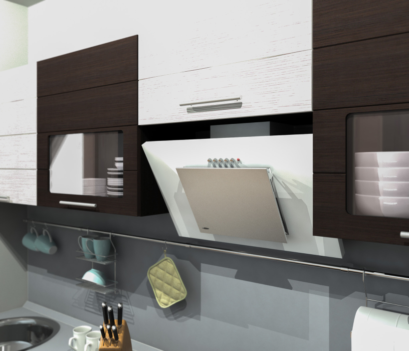 Кухонные гарнитуры, Кухонный гарнитур Милена Дуб Феррара/Онденс/Венге 2,4 м