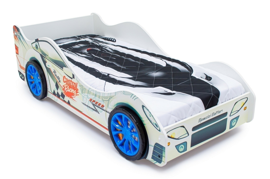 Для мальчика, Детская кровать-машина Бельмарко Безмятежность