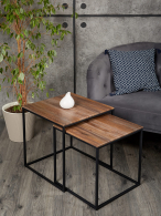 Журнальные столики, Комплект из двух квадратных журнальных столиков М002.0А52