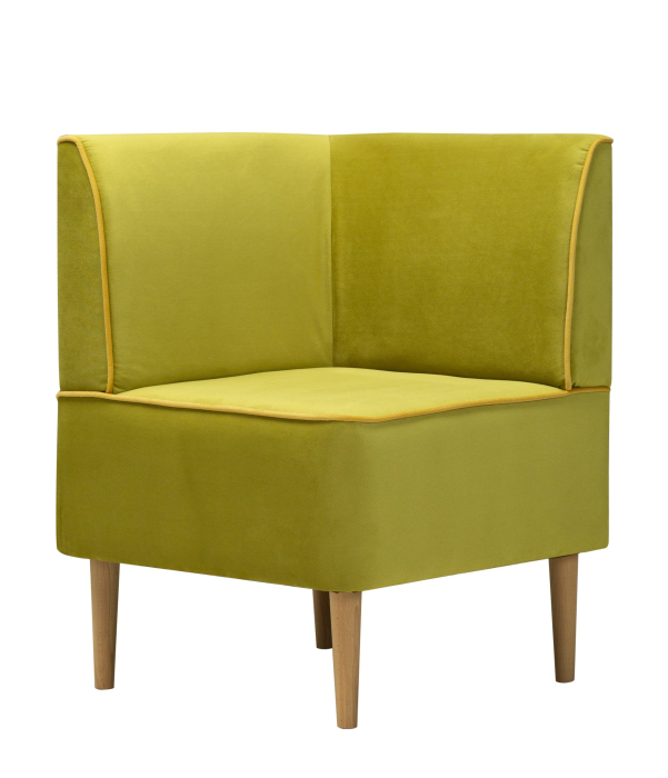 Кресло для отдыха, Кресло (модуль угловой) Лагуна, велюр