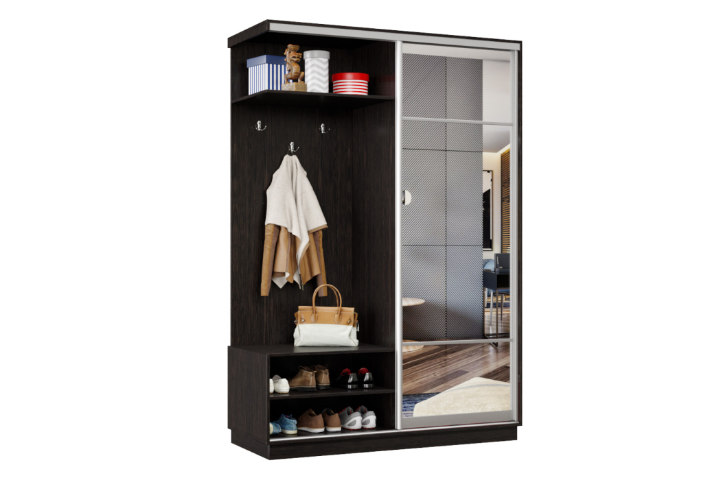 Прихожие, Прихожая Премьер 01 Лайт 11 Левая Мини