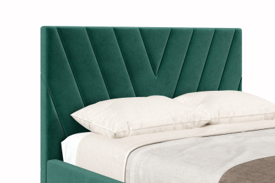 Кровать Палермо 1200, велюр