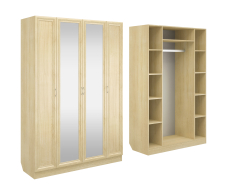 Шкафы распашные, Шкаф ШК-4/1