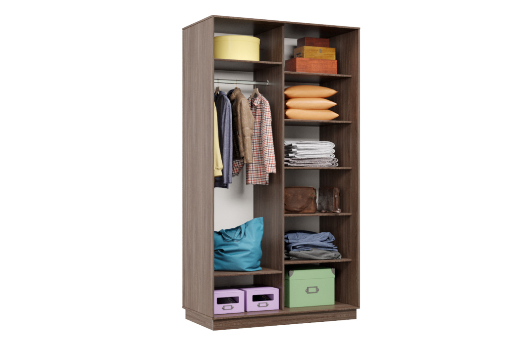 Шкафы-купе, Шкаф-купе Премьер Лайт 04 (11;11) двухдверный