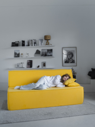 Диван бескаркасный Клайд, велюр