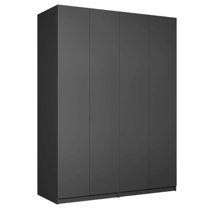 Шкафы распашные, Распашной шкаф Локер 800+800 с ящиками и полками слева