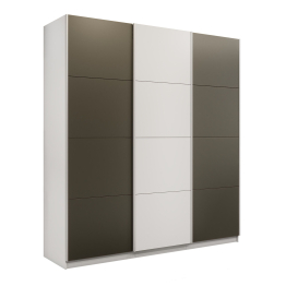 Шкаф-купе Прайм 3-х дверный Стекла хаки/ДСП/Доводчики 210х57х230