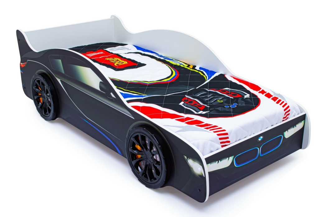 Для мальчика, Детская кровать-машина Бельмарко БМВ