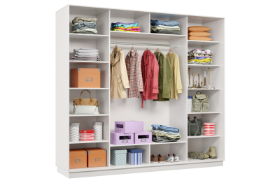 Шкаф-купе Премьер Лайт 58 (08;05;08) трехдверный