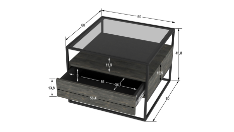 Стол журнальный Эйден 