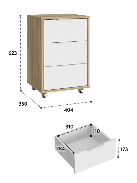 Комоды, Тумба К-55