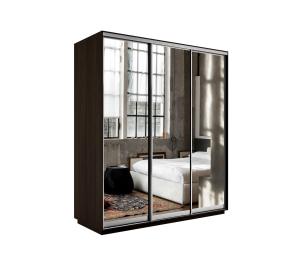 Шкаф-купе Экспресс Экспенс трио 2400 x 2100 x 600