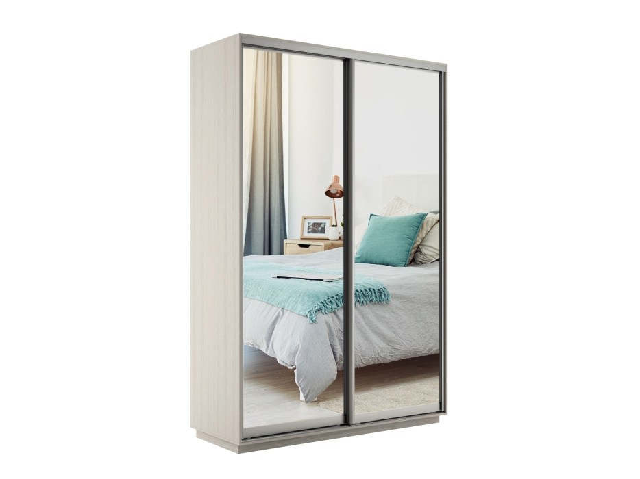 Шкафы-купе 2-х дверные, Шкаф-купе Экспресс Экспенс дуо 2200 x 1400 x 450