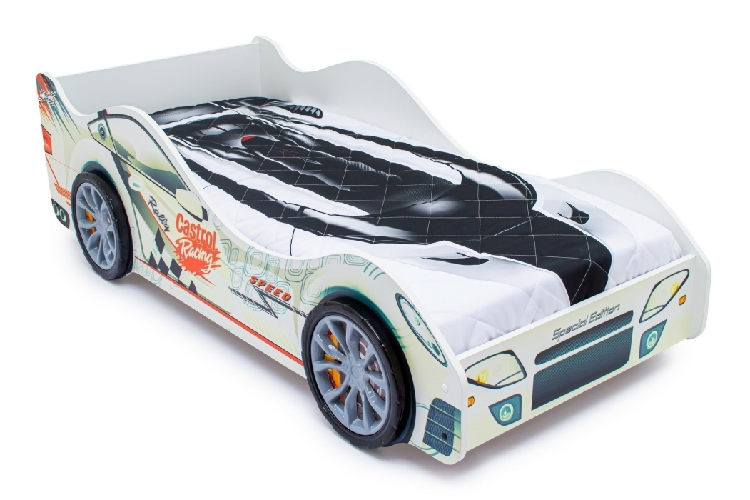 Для мальчика, Детская кровать-машина Бельмарко Безмятежность