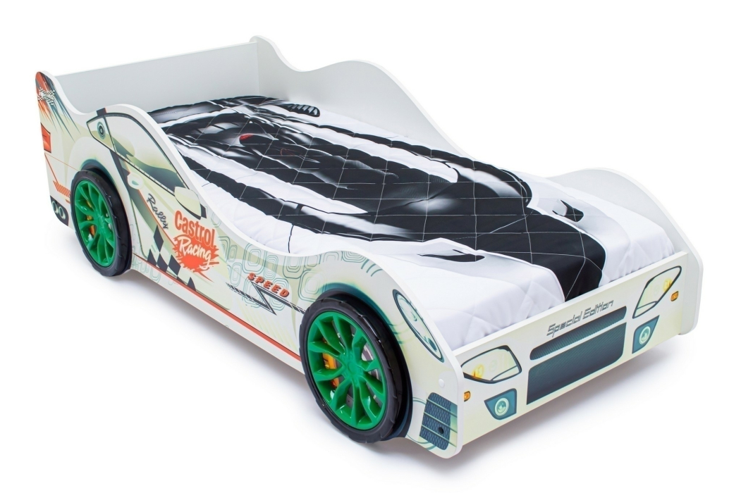 Для мальчика, Детская кровать-машина Бельмарко Безмятежность