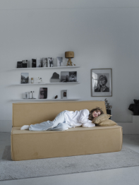 Диван бескаркасный Клайд, велюр