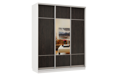 Шкаф-купе Премьер Лайт 33 (08;05;08) трехдверный