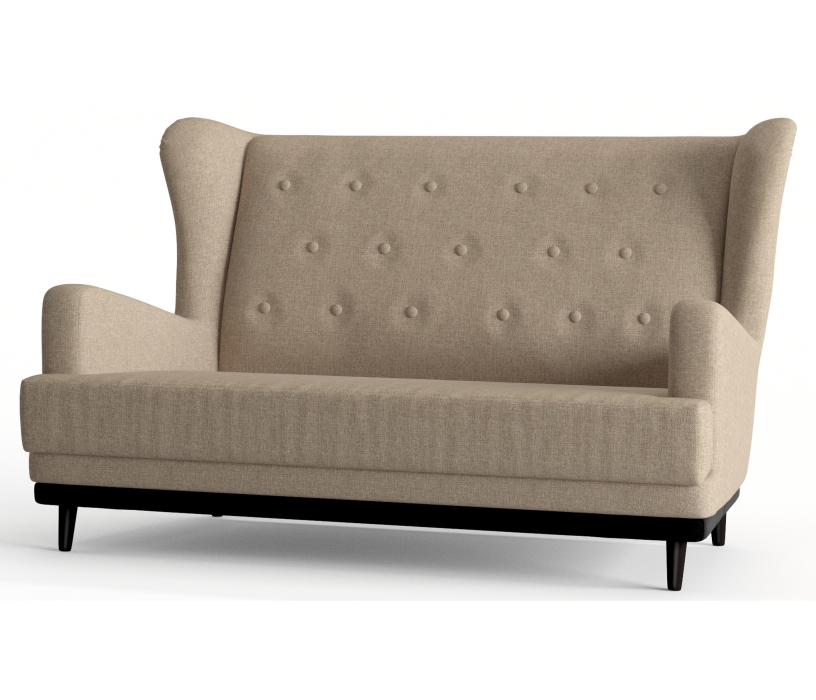 Дизайнерские диваны для гостиной, Диван прямой Барон Люкс, Рогожка