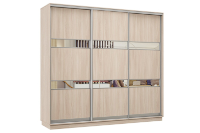 Шкаф-купе Премьер 64 (15;15;15) трёхдверный