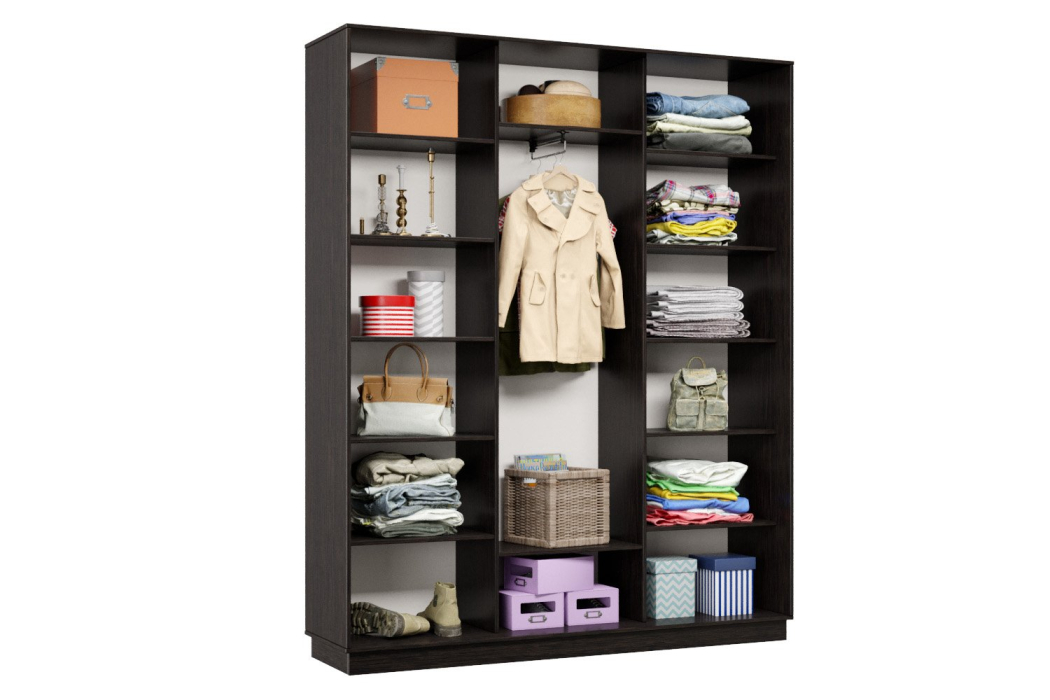 Шкафы-купе 3-х дверные, Шкаф-купе Премьер Лайт 31 (01;01;01) трехдверный