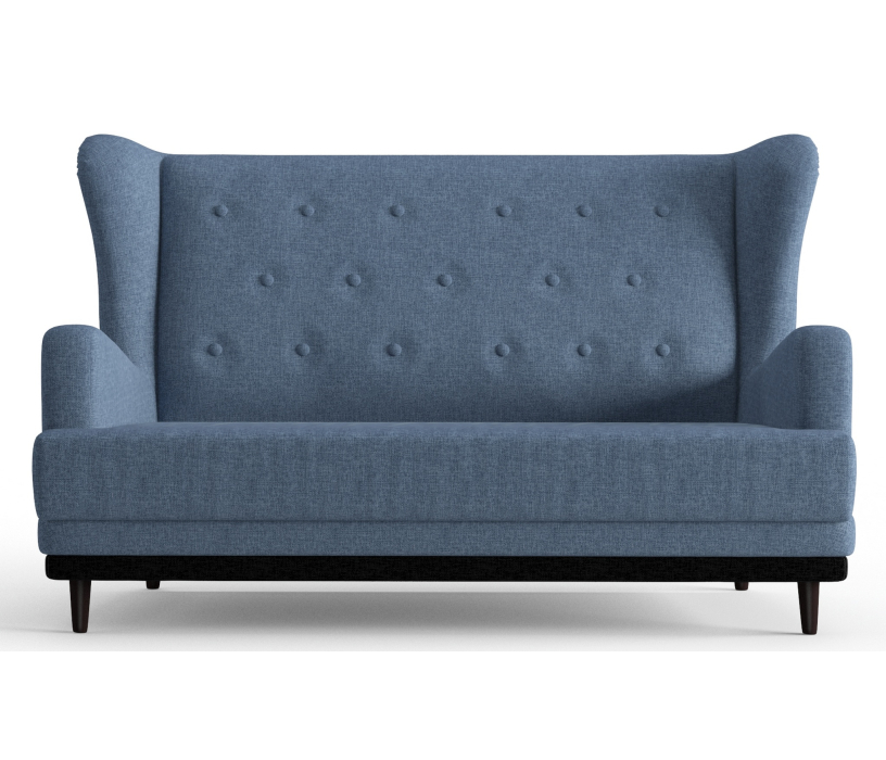 Дизайнерские диваны для гостиной, Диван прямой Барон Люкс, Рогожка