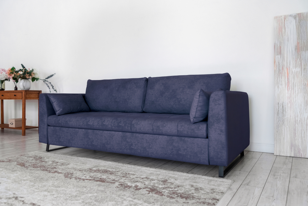 Диваны кровати со спальным местом, Прямой диван Marrit, велюр