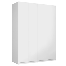 Шкаф складной Е1 Локер ("Гармошка" с системой Push to Move/Левый)162х52.5х220 см, с двумя модулями