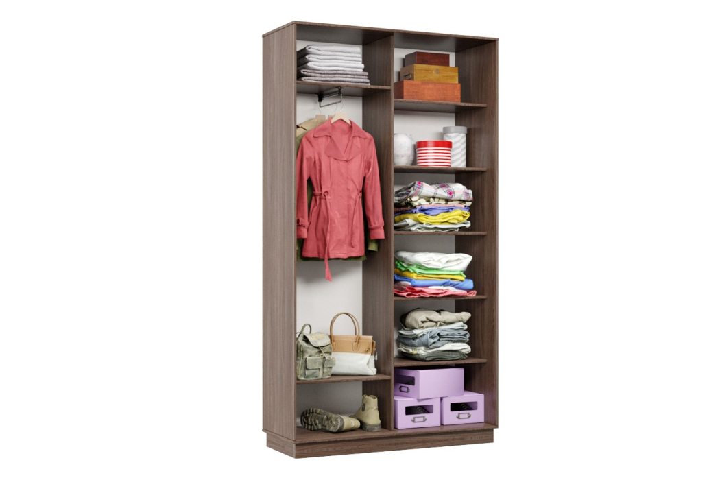 Шкафы-купе, Шкаф-купе Премьер МИНИ 03 (12;13) двухдверный