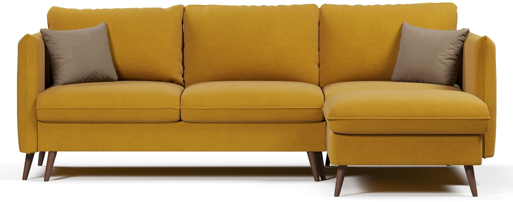 Диваны угловые, Диван угловой Пекин еврокнижка, велюр