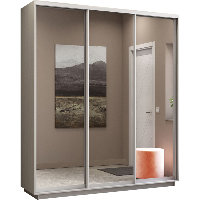 Шкафы-купе 3-х дверные, Шкаф-купе Экспресс Экспенс трио 2200 x 1800 x 450