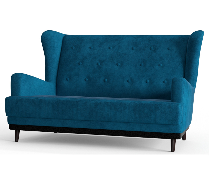 Дизайнерские диваны для гостиной, Диван прямой Барон Люкс, Велюр