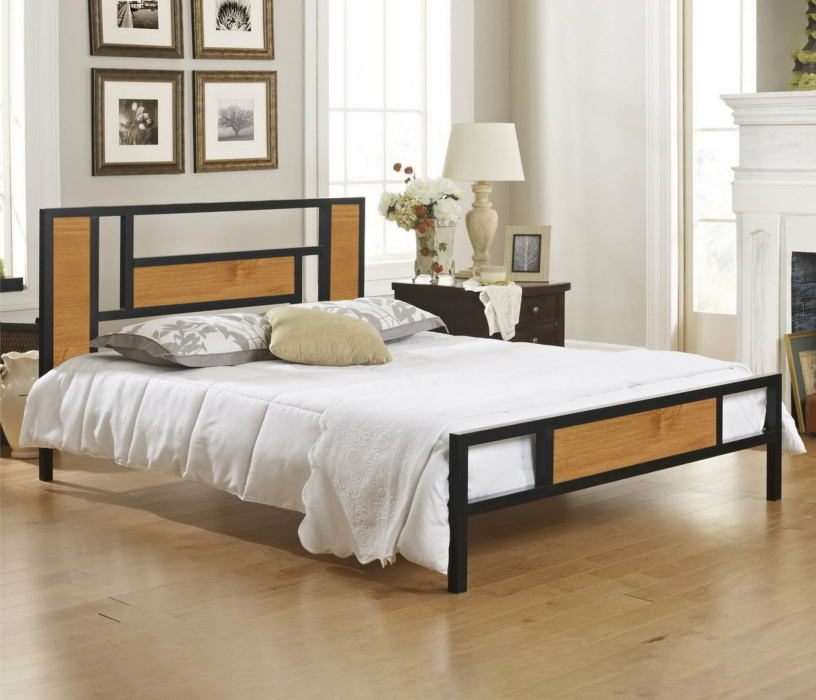 Кровати более 180 см, Кровать в стиле лофт Бристоль 1.8