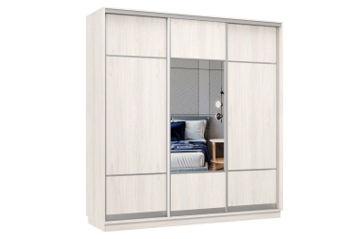 Шкаф-купе Премьер Лайт 34 (08;05;08) трехдверный