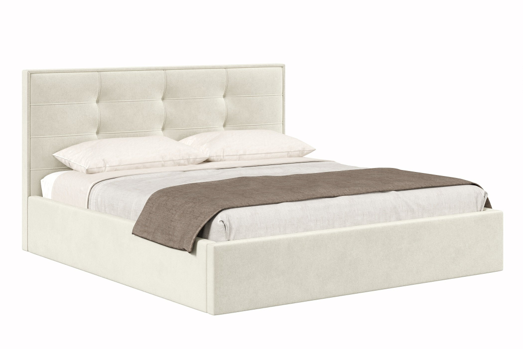 Мягкая кровать, Кровать Римини 1800, велюр